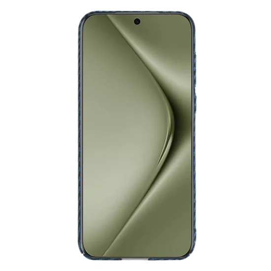 Калъф за Huawei Pura 70 Ultra - Carbonite FiberShell - Cyan