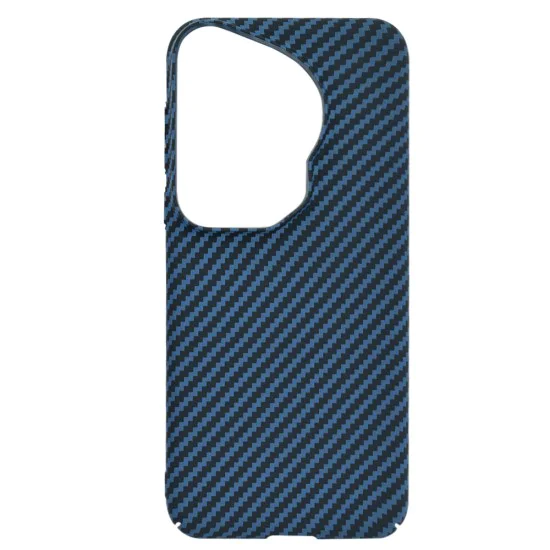 Калъф за Huawei Pura 70 Ultra - Carbonite FiberShell - Cyan