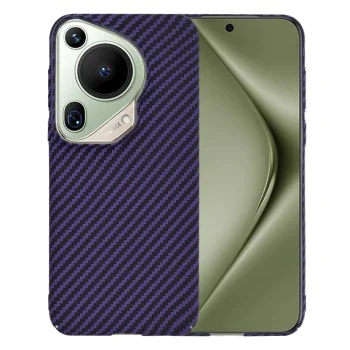 Калъф за Huawei Pura 70 Ultra - Carbonite FiberShell - Лилав