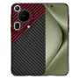 Калъф за Huawei Pura 70 Ultra - Carbonite FiberShell - Red Vortex