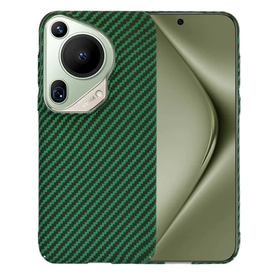 Калъф за Huawei Pura 70 Ultra - Carbonite FiberShell - Зелен