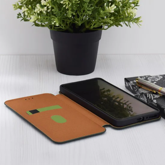 Калъф за Huawei Pura 70 Ultra - Safe Wallet Plus - Зелен