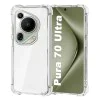 Калъф за Huawei Pura 70 Ultra - Удароустойчив Clear Clear Silicone - Clear