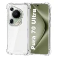 Калъф за Huawei Pura 70 Ultra - Удароустойчив Clear Clear Silicone - Clear