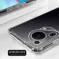 Калъф за Huawei Pura 70 Ultra - Удароустойчив Clear Clear Silicone - Clear