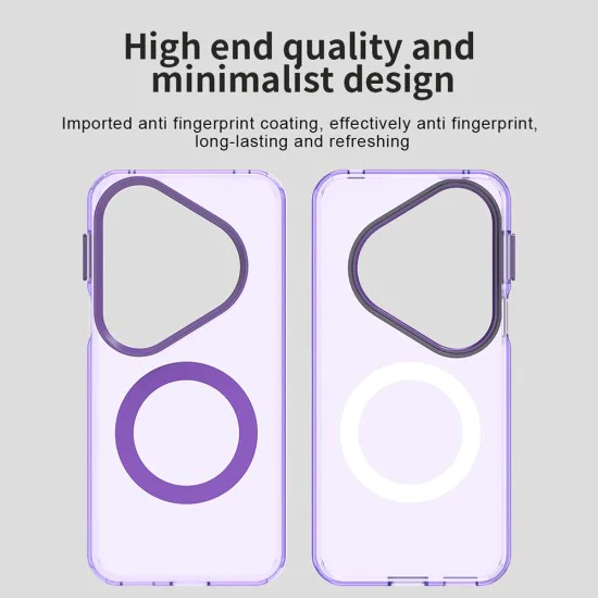 Калъф за Huawei Pura 80 Pro - Techsuit - CandyCase MagSafe - Лилав
