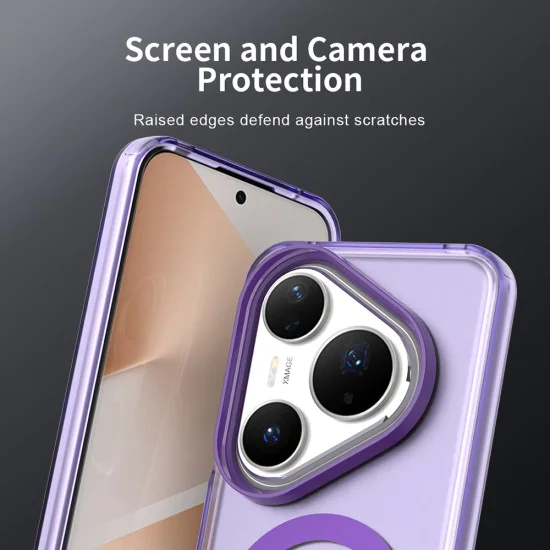 Калъф за Huawei Pura 80 Pro - Techsuit - CandyCase MagSafe - Лилав