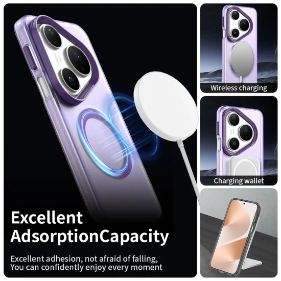 Калъф за Huawei Pura 80 Pro - Techsuit - CandyCase MagSafe - Лилав