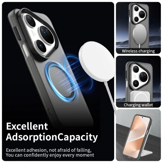 Калъф за Huawei Pura 80 Ultra - Techsuit - CandyCase MagSafe - Черен
