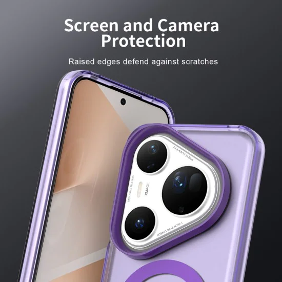 Калъф за Huawei Pura 80 Ultra - Techsuit - CandyCase MagSafe - Лилав