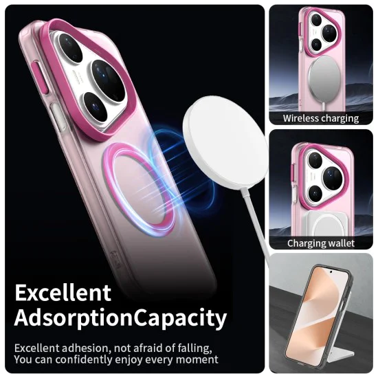 Калъф за Huawei Pura 80 Ultra - Techsuit - CandyCase MagSafe - Pink