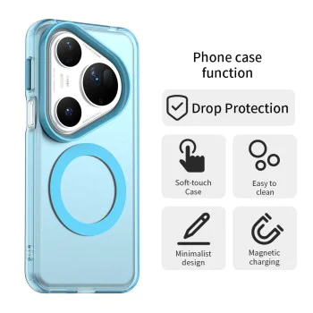 Калъф за Huawei Pura 80 Ultra - Techsuit - CandyCase MagSafe - Син