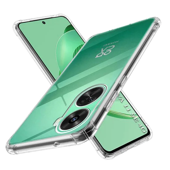 Калъф за Huawei nova 11 SE / 12 SE - Удароустойчив Clear Clear Silicone - Clear