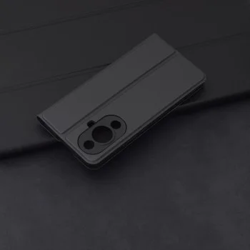 Калъф за Huawei nova 11 / nova 12s - Magskin Book - Черен