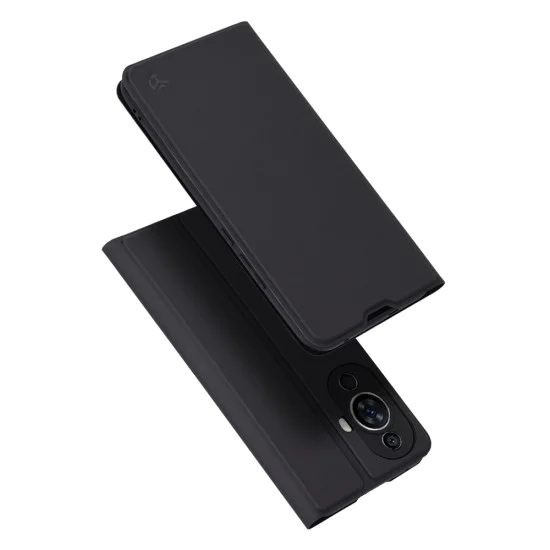 Калъф за Huawei nova 11 / nova 12s - Magskin Book - Черен