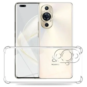 Калъф за Huawei nova 11 / nova 12s - Удароустойчив Clear Clear Silicone - Прозрачен