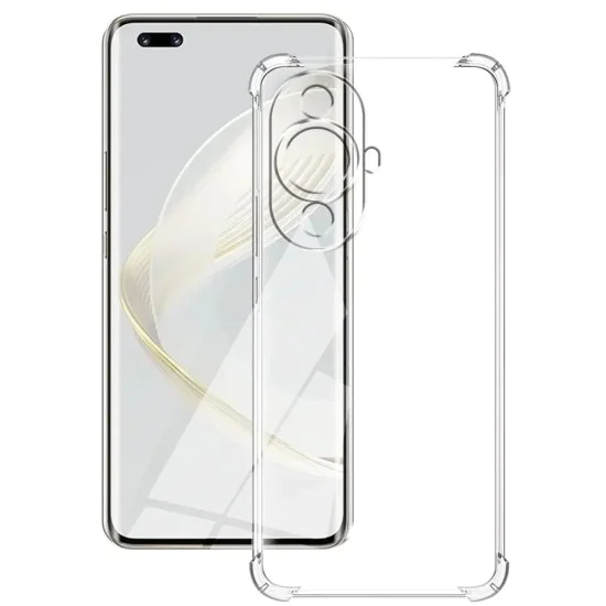 Калъф за Huawei nova 11 / nova 12s - Удароустойчив Clear Clear Silicone - Прозрачен