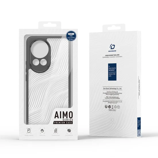 Калъф за Huawei nova 12 Pro - Leader Leader Aimo Series - Черен