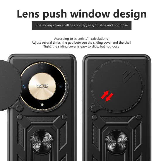 Калъф за Huawei nova 12i / 13i - CamShield Series - черен