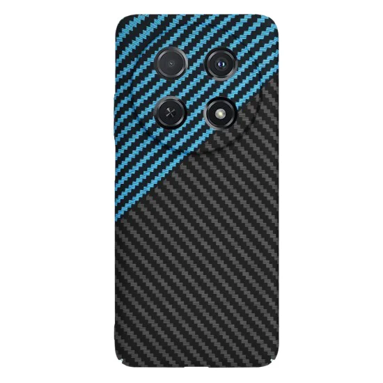 Калъф за Huawei nova 12i / 13i - Carbonite FiberShell - Blue Pulse