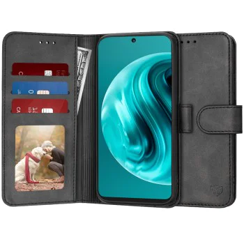 Калъф за Huawei nova 12i / 13i - Дневник - Черен