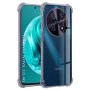 Калъф за Huawei nova 12i / 13i - Techsuit - Удароустойчив Clear Silicone - Опушено Черен