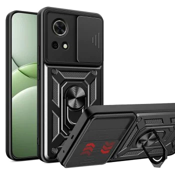 Калъф за Huawei nova 13 - Techsuit - CamShield Series - Черен