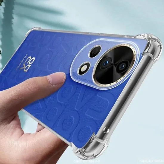 Калъф за Huawei nova 13 - Удароустойчив Clear Clear Silicone - Clear