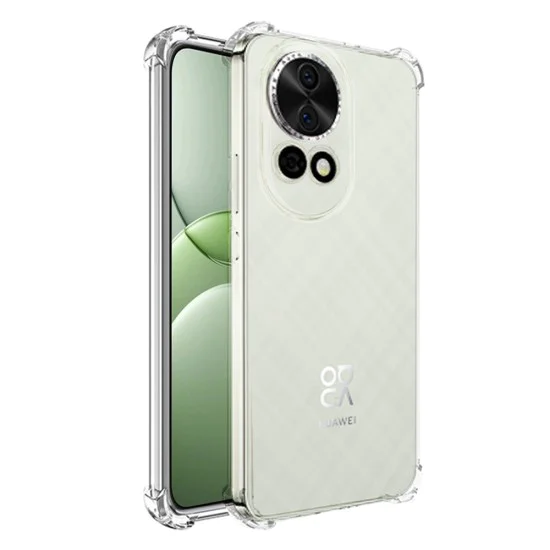 Калъф за Huawei nova 13 - Удароустойчив Clear Clear Silicone - Clear