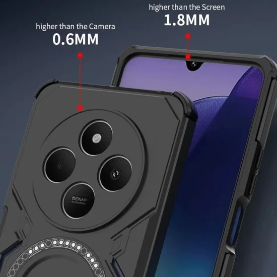 Калъф за Huawei nova 14 Pro - ArmorMag Case - Techsuit - Черен