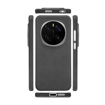 Калъф Камера за Honor Magic7 Pro - Aramid Fiber MagSafe - Черен