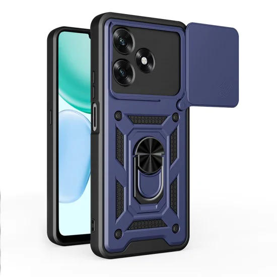 Калъф – Камера защита – Honor X5c Plus – Techsuit CamShield Series – Син