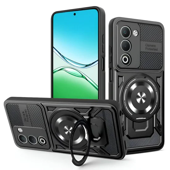 Калъф – Камера защита – Oppo A5 4G / A5 5G – Techsuit RuggedCam – Черен