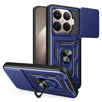 Калъф – Камера защита – Xiaomi 15T Pro – Techsuit CamShield Series – Син