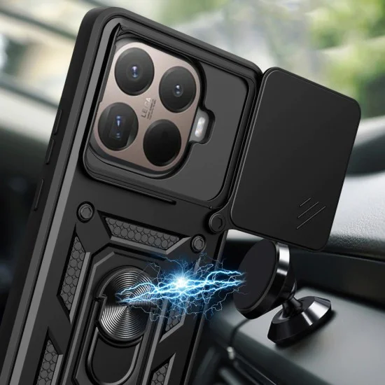 Калъф – Камера защита – Xiaomi 15T Pro – Techsuit CamShield Series – Зелен