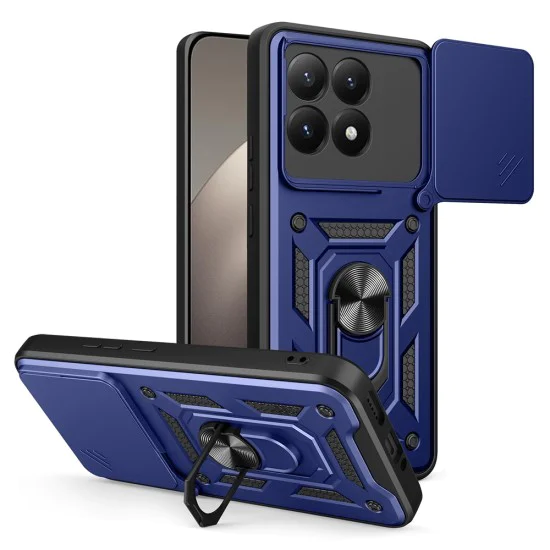 Калъф – Камера защита – Xiaomi 15T – Techsuit CamShield Series – Син