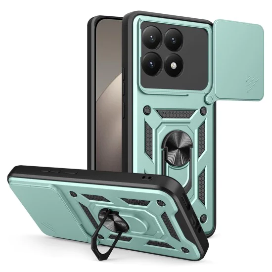 Калъф – Камера защита – Xiaomi 15T – Techsuit CamShield Series – Зелен