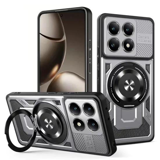 Калъф – Камера защита – Xiaomi 15T – Techsuit RuggedCam – Сив