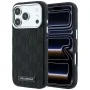 Калъф Karl Lagerfeld HC MagSafe SW Grained Leather HS Mono Resin Logo (KLHMP18L6PWKLMHK) - iPhone 18 Pro / iPhone 17 Pro - Черен