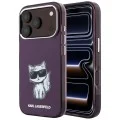 Калъф Karl Lagerfeld HC MagSafe IML Choupette Body Sketch Print (KLHMP18L6HCIKDR) - iPhone 18 Pro / iPhone 17 Pro - Бордо
