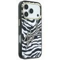 Калъф Karl Lagerfeld HC MagSafe IML Signature Zebra Glitter Gold (KLHMP18L6HZSKPGD) - iPhone 18 Pro / iPhone 17 Pro - Черен