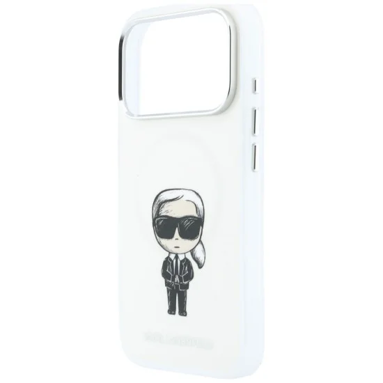 Калъф Karl Lagerfeld HC MagSafe IML Ikonik Sketch Print (KLHMP18L6HKIKDE) - iPhone 18 Pro / iPhone 17 Pro - Бежов