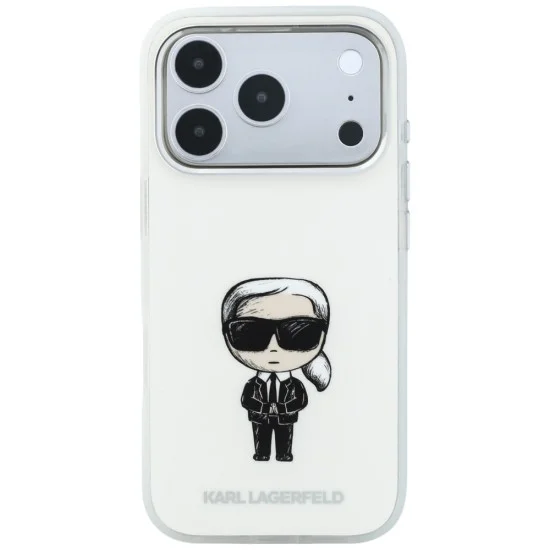 Калъф Karl Lagerfeld HC MagSafe IML Ikonik Sketch Print (KLHMP18L6HKIKDE) - iPhone 18 Pro / iPhone 17 Pro - Бежов