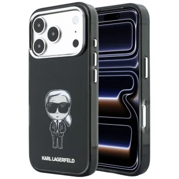Калъф Karl Lagerfeld HC MagSafe IML Ikonik Sketch Print (KLHMP18X6HKIKDK) - iPhone 18 Pro Max / iPhone 17 Pro Max - Черен