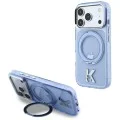 Калъф Karl Lagerfeld HC IML Ring Stand MagSafe Kameo Metal (KLHMP18X6HRSMKMB) - iPhone 18 Pro Max / iPhone 17 Pro Max - Син