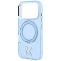 Калъф Karl Lagerfeld HC IML Ring Stand MagSafe Kameo Metal (KLHMP18X6HRSMKMB) - iPhone 18 Pro Max / iPhone 17 Pro Max - Син