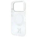 Калъф Karl Lagerfeld HC IML Ring Stand MagSafe Kameo Metal (KLHMP18X6HRSMKMH) - iPhone 18 Pro Max / iPhone 17 Pro Max - Прозрачен
