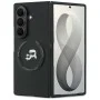 Калъф Karl Lagerfeld Hardcase Leather Karl&Chaoupette Head Pin (KLHMZFD8PSMLRKCK) - Samsung Galaxy Z Fold8 Ultra - Черен