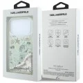 Калъф Karl Lagerfeld Hardcase Liquid Glitter Beach and Sand (KLHCP18L6LCSPCE) - iPhone 18 Pro / iPhone 17 Pro - Бежов
