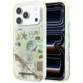 Калъф Karl Lagerfeld Hardcase Liquid Glitter Beach and Sand (KLHCP18L6LCSPCE) - iPhone 18 Pro / iPhone 17 Pro - Бежов